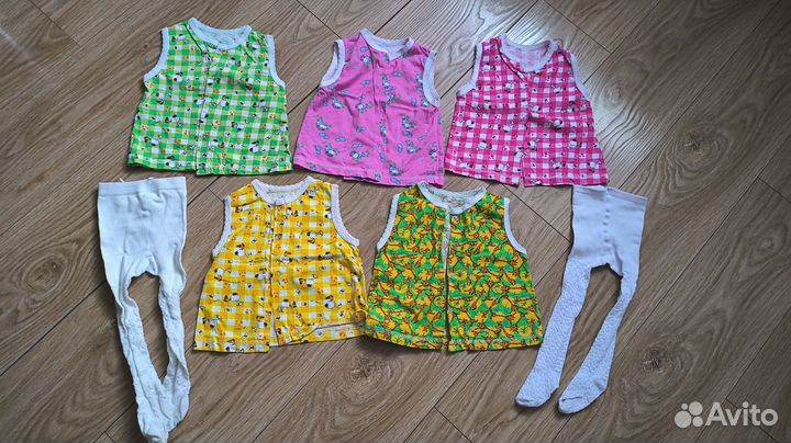Вещи пакетом на девочку 86 размер