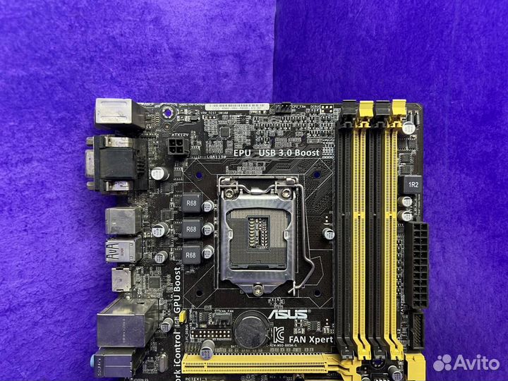 Материнская плата 1150 B85 asus