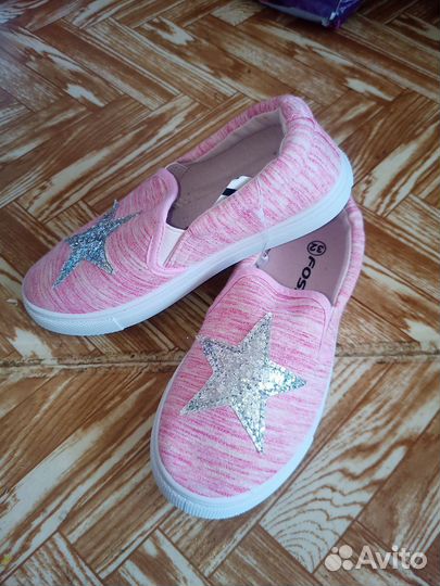 Кеды новые для девочки 32 размер