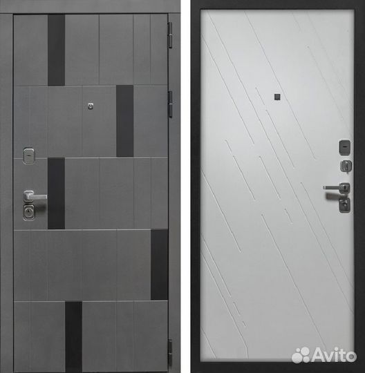 Стальная входная дверь в квартиру с шумоизоляцией