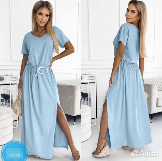 Платье 44 46 48 50 52 54 4 цвета