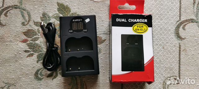 Двойное умное USB зарядное устройство Nikon EN-EL3