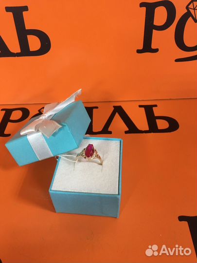 Золотое кольцо 585 пробы