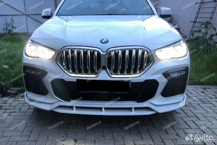 Обвес BMW X6 G06 с длинными лезвиями