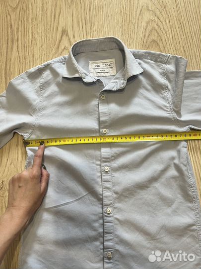 Школьная рубашка на мальчика 152, Zara
