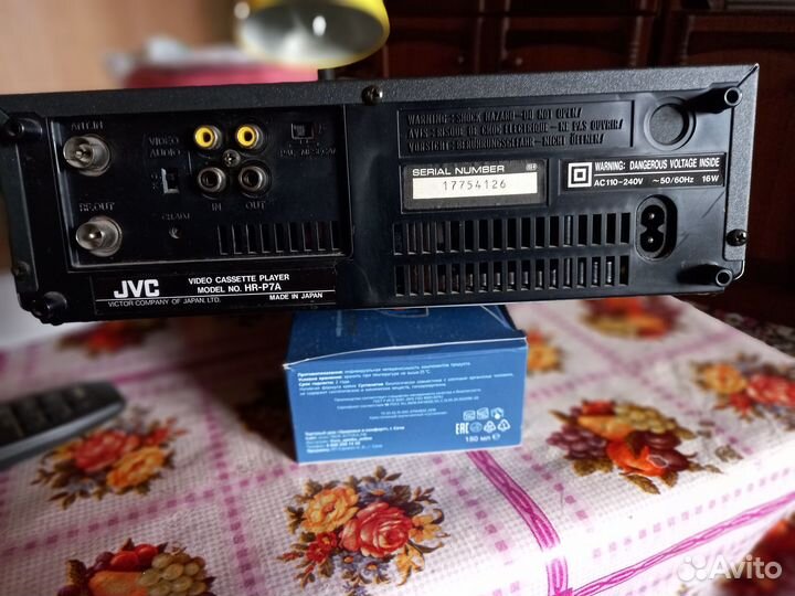 Видеомагнитофон jvc