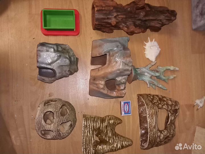 Декорации, грунт, нагреватель