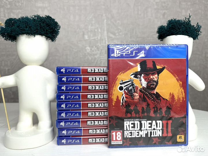 RDR 2 ps4 новый диск