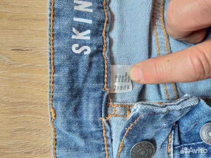 Джинсы h&m slim fit