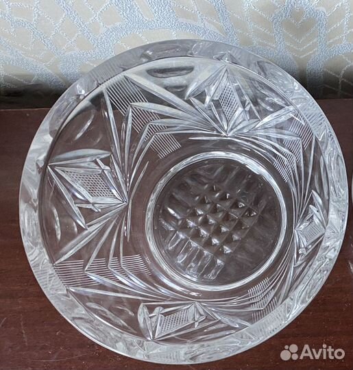 Салатник хрустальный СССР