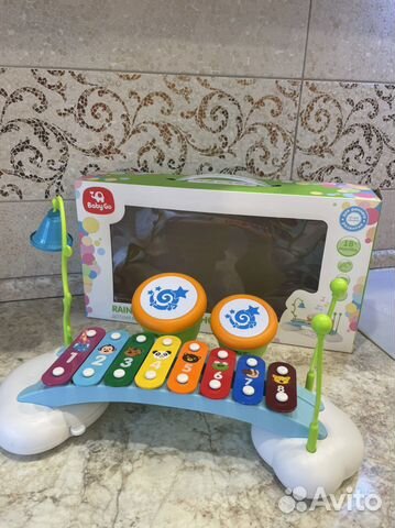 Развивающие игрушки, металлофон