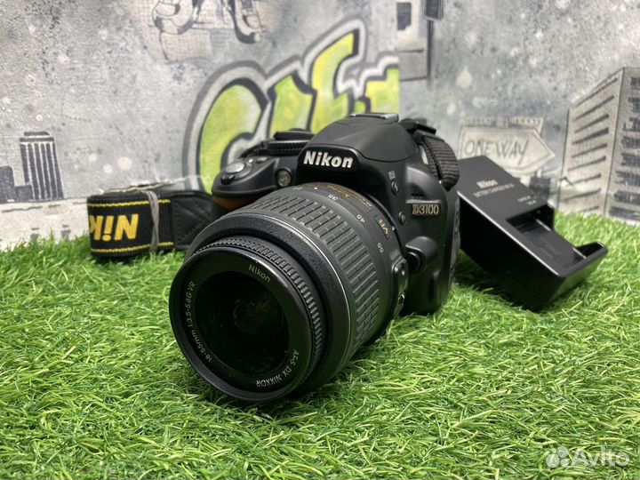 Nikon D3100 kit 18-55mm 3.5-5.6G VR 3700 кадров
