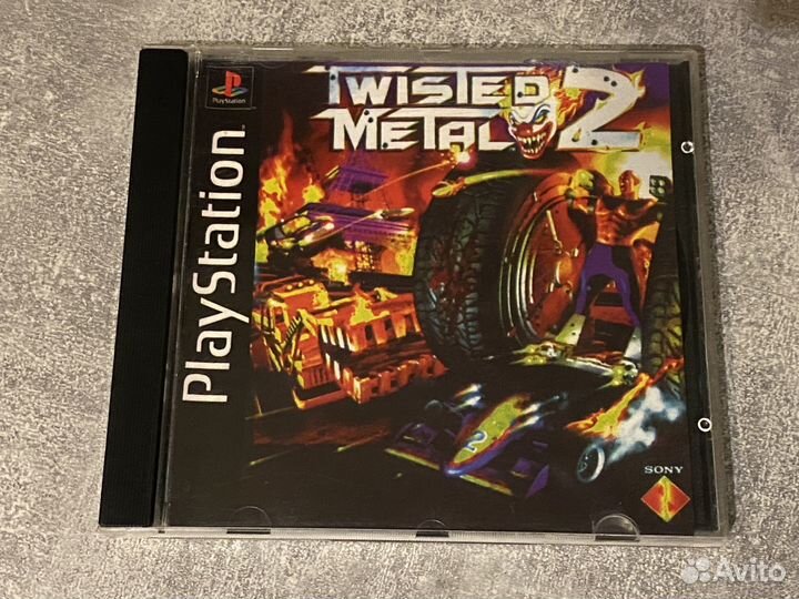 Twisted Metal 2 PS1 Английская версия