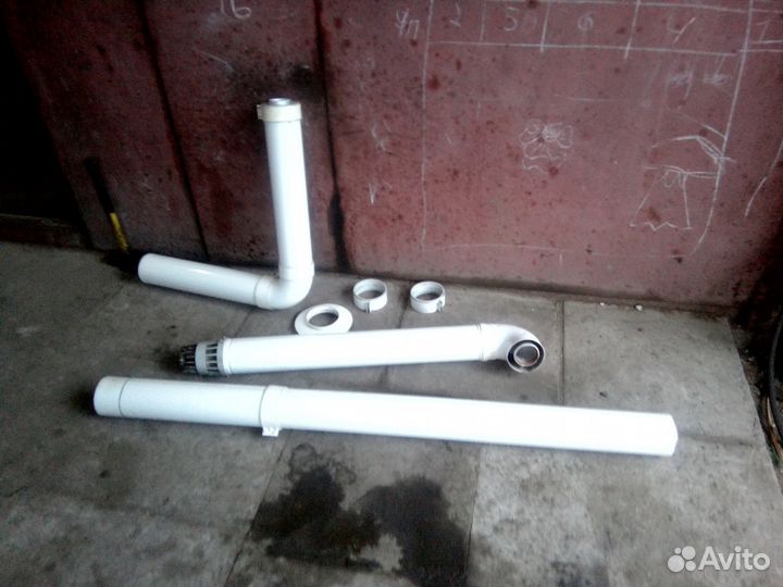 Коаксиальные трубы для настенного котла