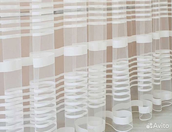 Новая готовая тюль