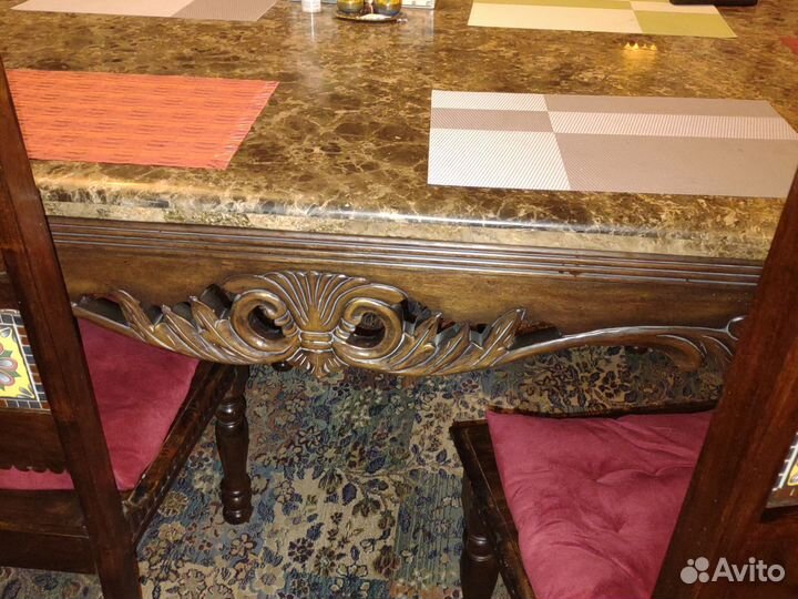 Обеденная группа индия стол стулья