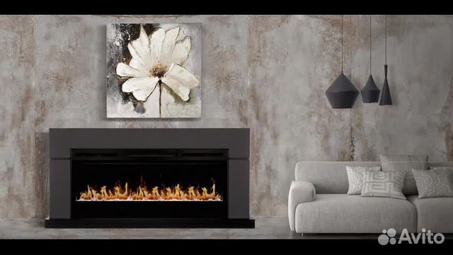 Электрический камин от 88см до 220см очаг линейный