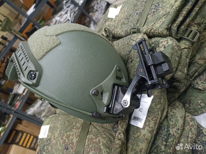 Арамидный шлем без ушей + свмпэ
