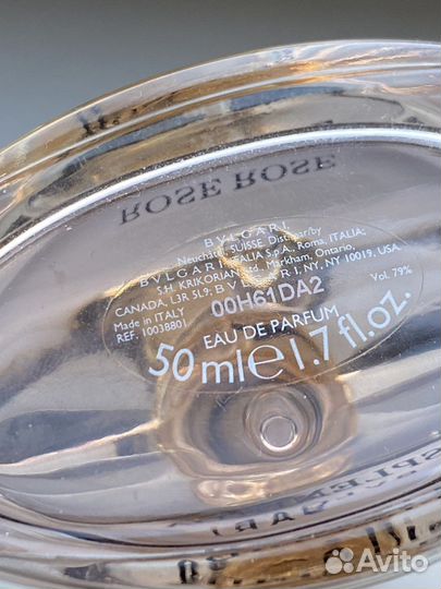 Духи bvlgari splendida rose rose