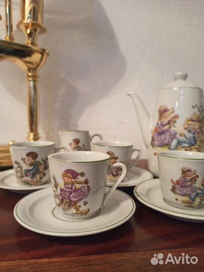 Сервиз фарфор детский