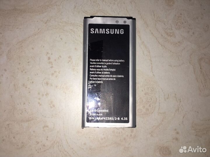 Аккумулятор для Samsung G800F Galaxy S5 mini (EB-B