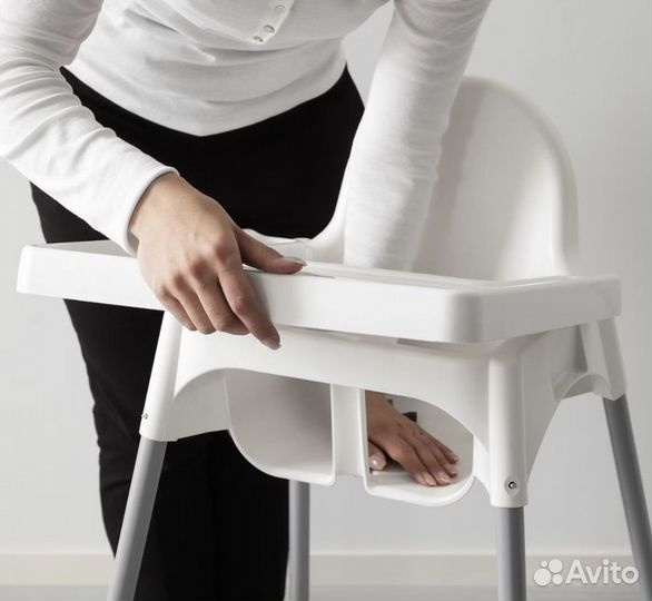 Детский стульчик для кормления IKEA. Новый.Антилоп