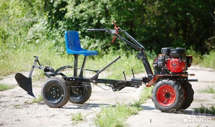 Мотоблок ока lifan + адаптер ездовой