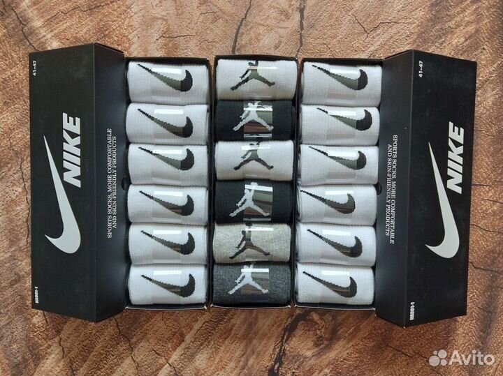 Носки Nike Jordan Adidas Reebok