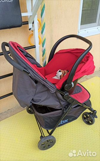 Коляска с автолюлькой