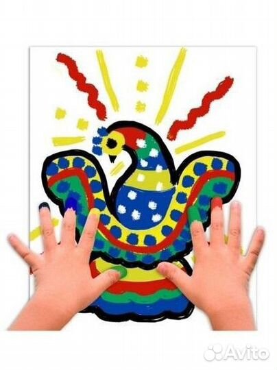 Пальчиковые краски новые