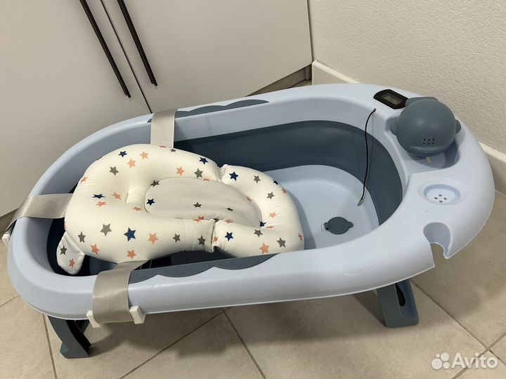 Детская ванночка Bombitto kids синяя