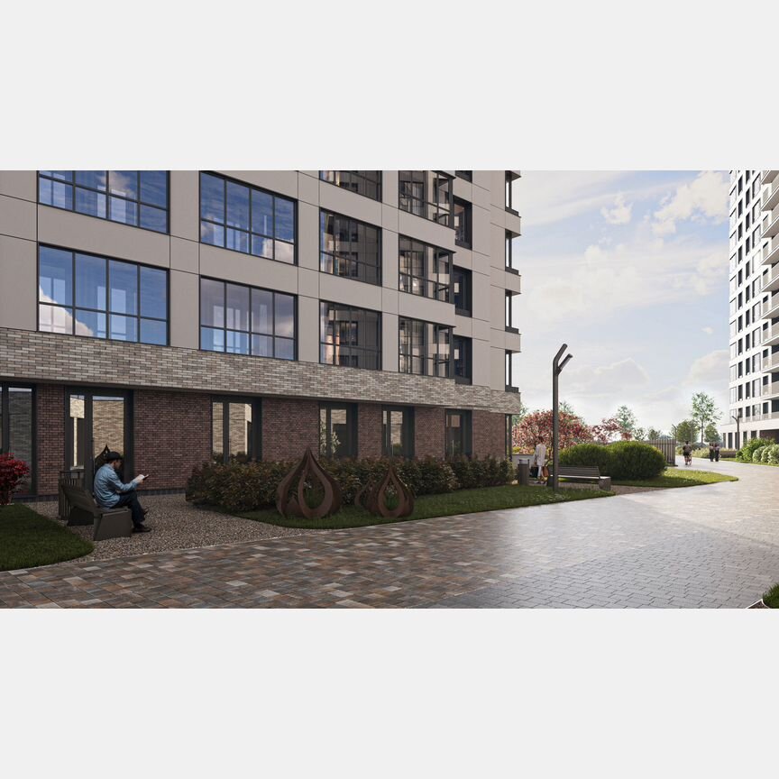 2-к. квартира, 56 м², 2/18 эт.