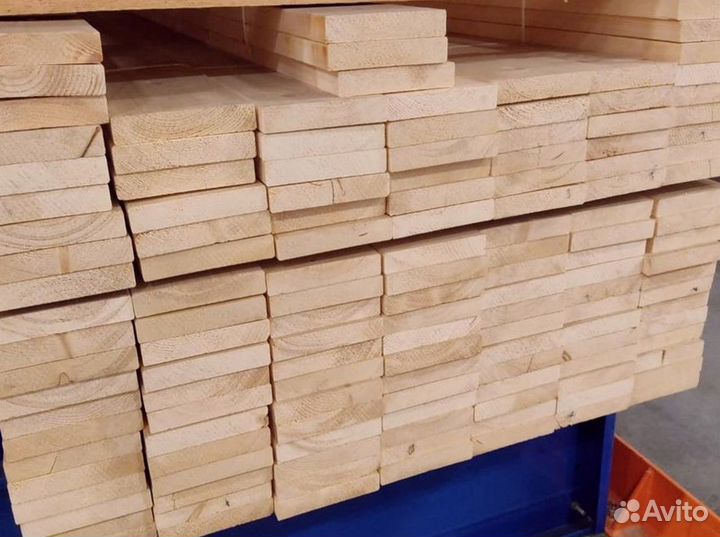 Доска строганая 38*140*3000 мм сорт AB скругление
