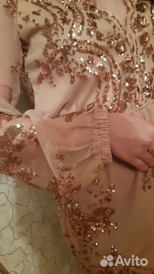 Вечернее платье,комбез 44р