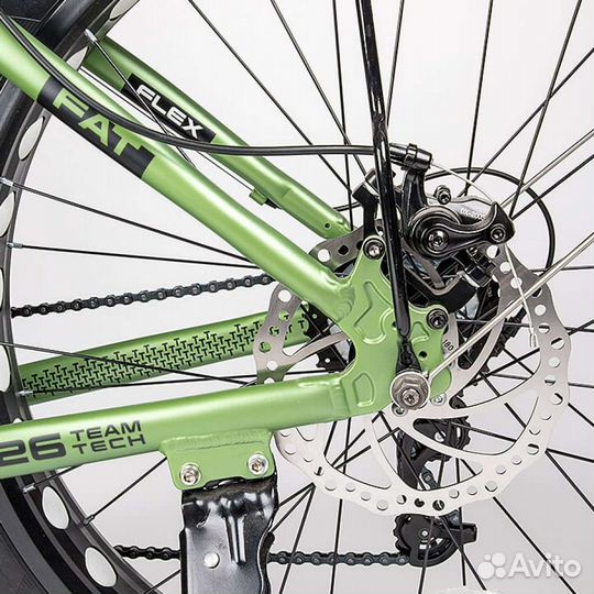 Fat bike новый из магазина Flex Оранжевый