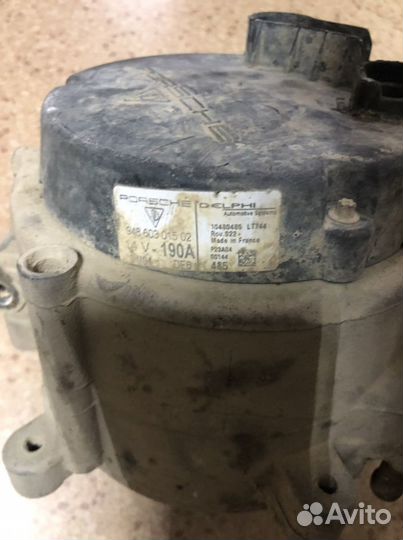 Генератор на порше кайен 4,5