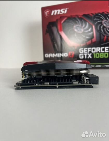 Видеокарта msi GTX 1080 gaming x