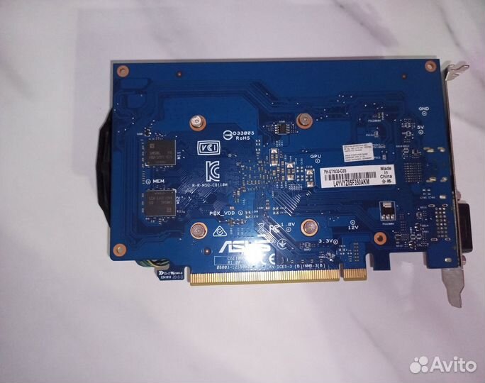 Видеокарта gt 1030 2gb gddr5