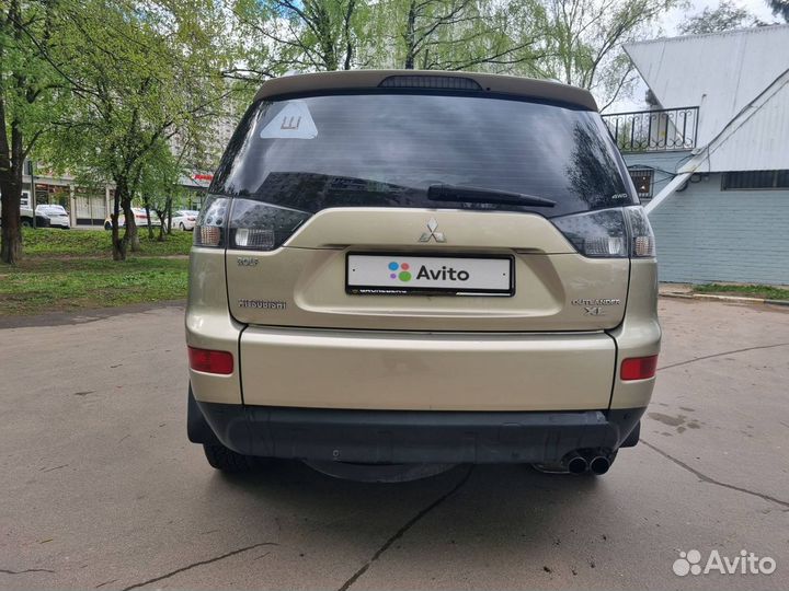 Mitsubishi Outlander 3.0 AT, 2008, 140 000 км