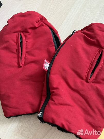 Варежки для коляски трости Red Castle