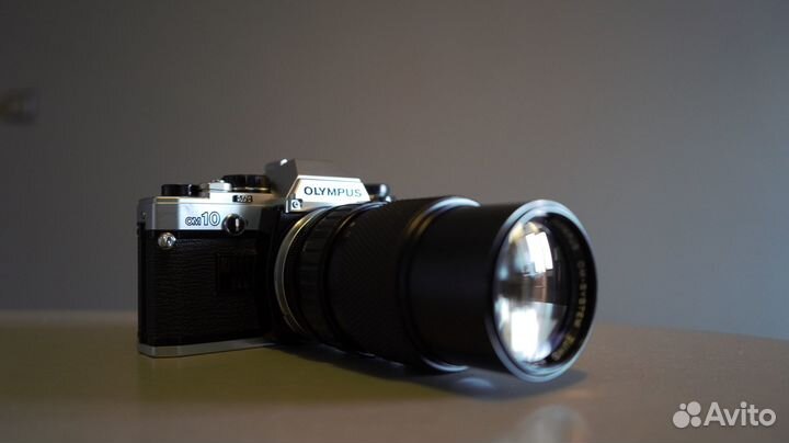 Пленочная камера Olympus OM10 + Zuiko 75-150mm f/4