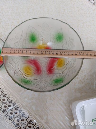 Ножи Смег, Пиалы стеклянные