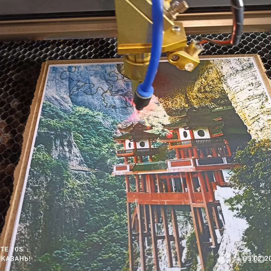 Деревянные пазлы. Монастырь. Опт