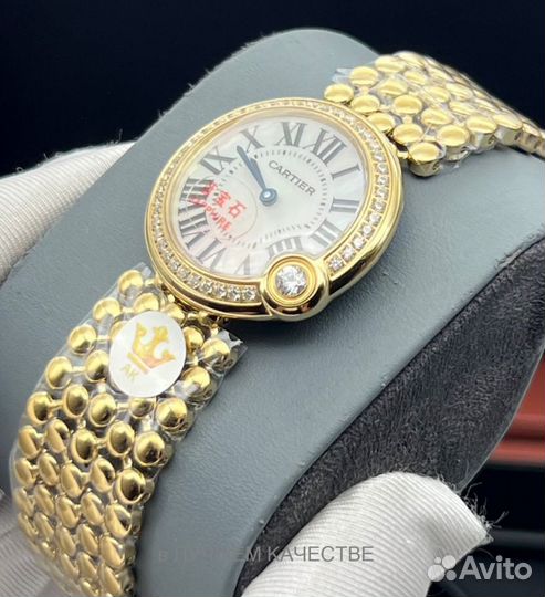 Кварцевые женские часы Cartier