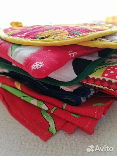 Прихватки и полотенца пакетом