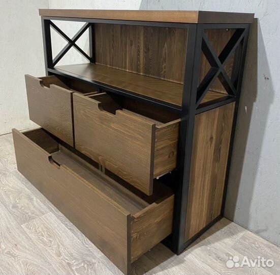 Комод в стиле лофт