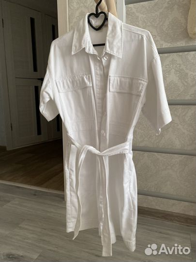 Джинсовое платье