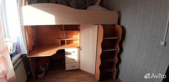 Кровать чердак