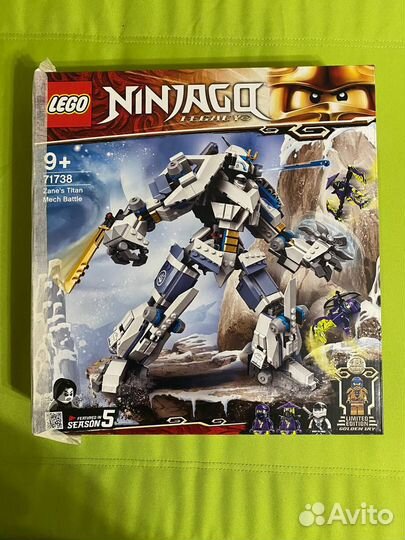 Lego Ninjago 71738 Битва с роботом Зейна