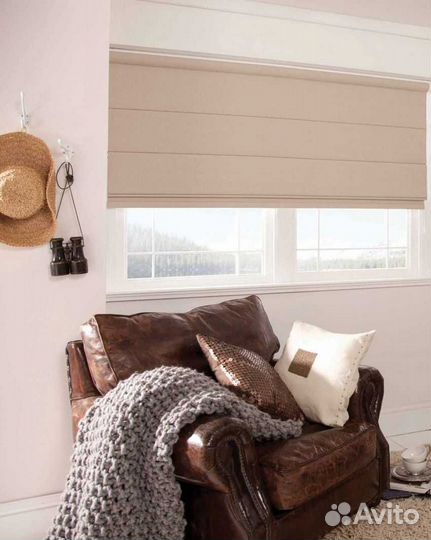 Римские шторы в кухню